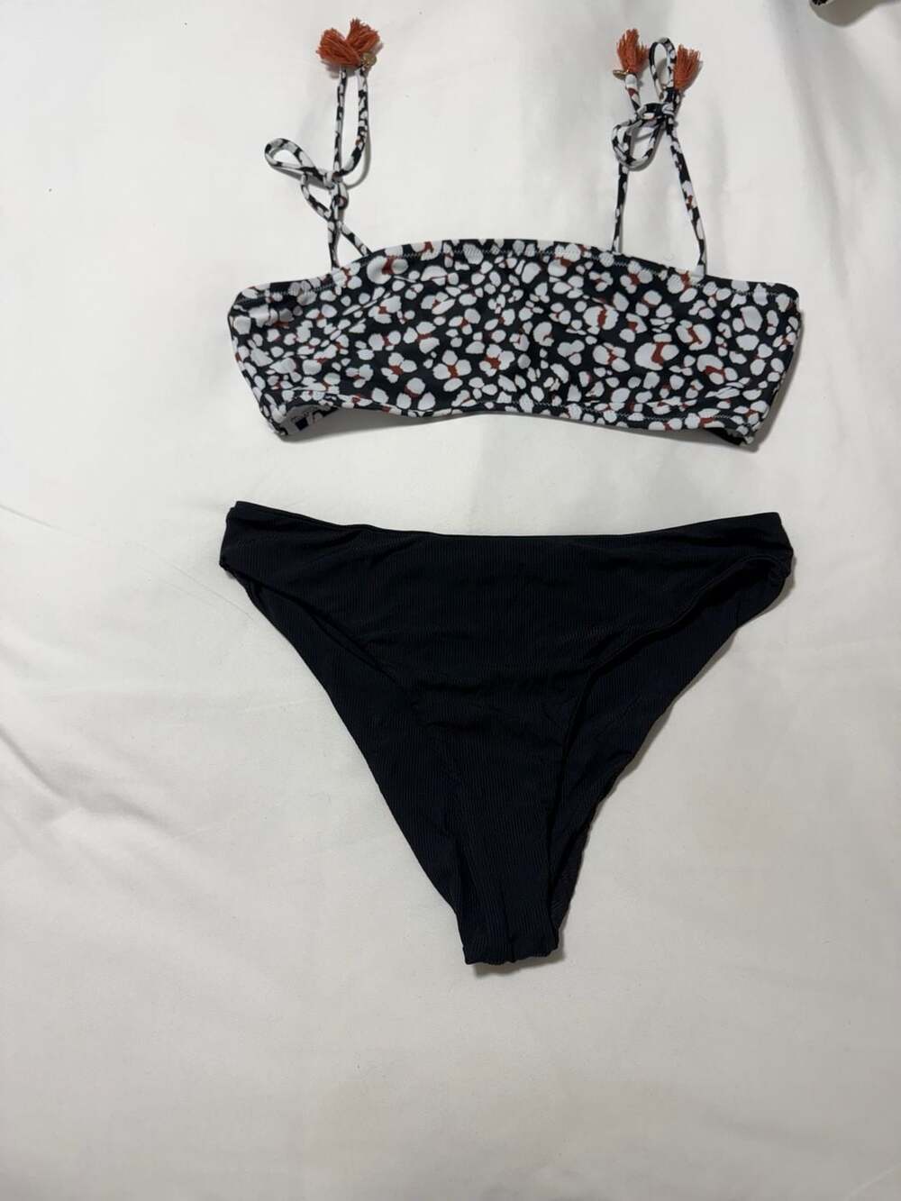 Jessica Simpson Size L Animal Print Bikini Set